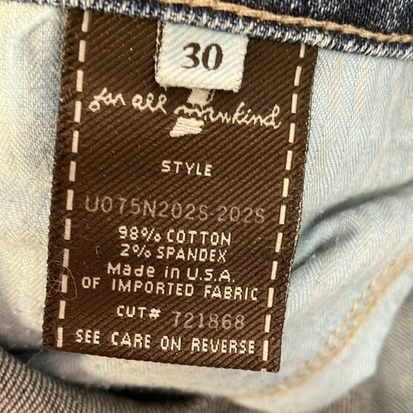 Seven For All Mankind Bootcut Jeans with light fade - Picture 7 of 7